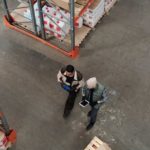 warehouse workers