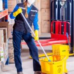 warehouse-worker-cleaning